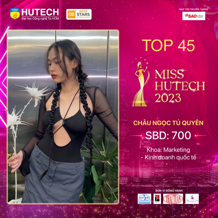 Top 45 thí sinh xuất sắc nhất của Miss HUTECH 2023 chính thức lộ diện 193