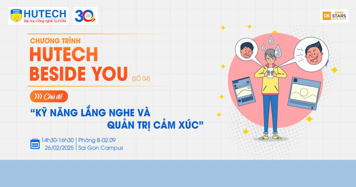Cơ hội vàng cho HUTECH-ers học hỏi kỹ năng lắng nghe và quản trị cảm xúc 45