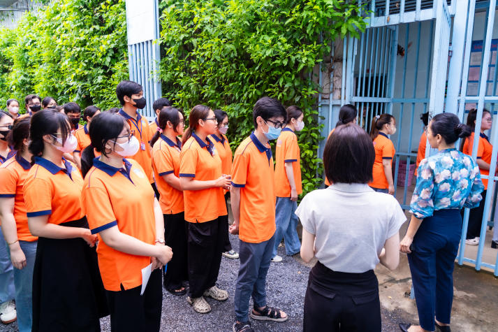 Hành trình thực tế của sinh viên Tâm lý học tại Trung tâm Điều dưỡng và Cai nghiện Ma túy Thanh Đa 21