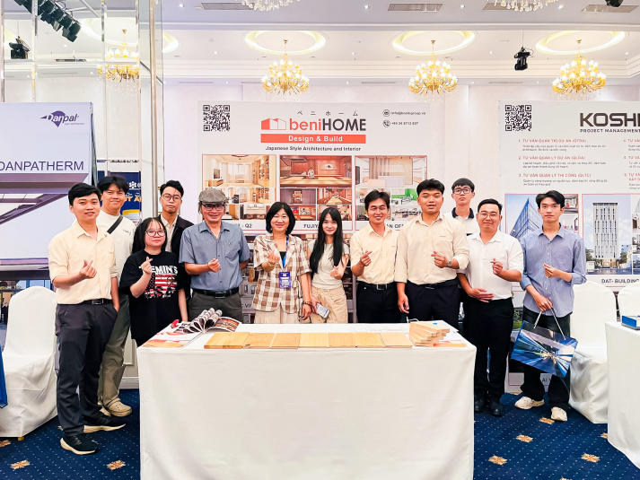 Giảng viên, sinh viên Khoa Kiến trúc - Mỹ thuật tham dự Ngày hội Kinh doanh ngành Xây dựng và Tân niên SACA 2026 12