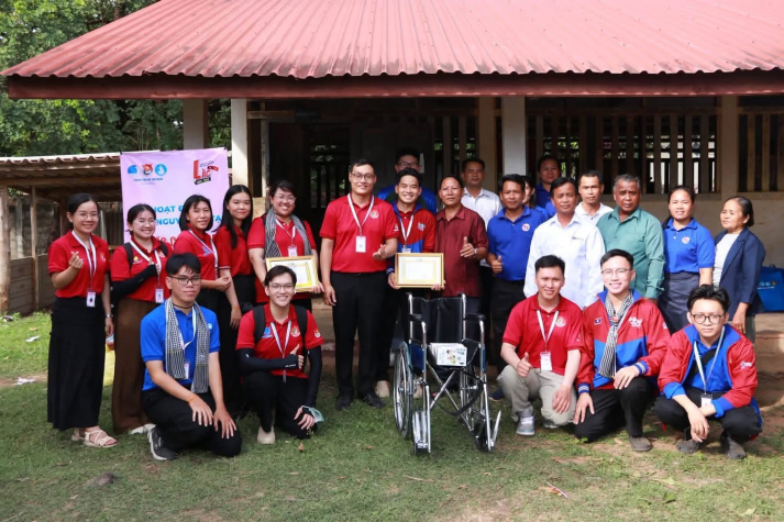 Chiến sĩ HUTECH hoàn thành hành trình tình nguyện quốc tế tại Lào 51