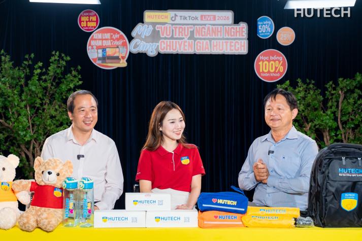 [HUTECH TIKTOK LIVE 2026] Khám phá cơ hội ngành nghề từ lĩnh vực Kỹ thuật - Công nghệ cùng chuyên gia 30