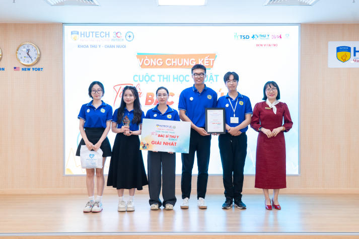 [Video] Sinh viên Khoa Thú y - Chăn nuôi toả sáng bản lĩnh nghề nghiệp tại Chung kết “Tôi là bác sĩ Thú y” 2025 190