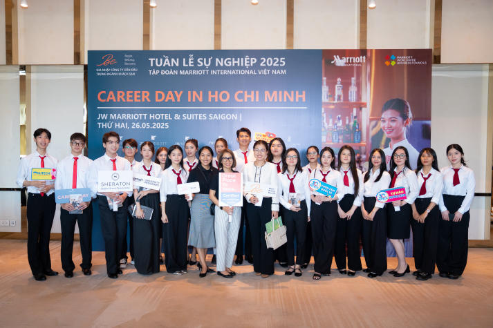 ​[Video] Sinh viên Quản trị khách sạn "chạm ngõ" ngành nghề cùng JW Marriott Hotel & Suites SaiGon 12