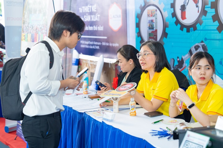 HUTECH TECHSHOW 2025 sẽ diễn ra vào ngày 09/8 với gần 70 doanh nghiệp, 3000 vị trí tuyển dụng và 370 đồ án 24