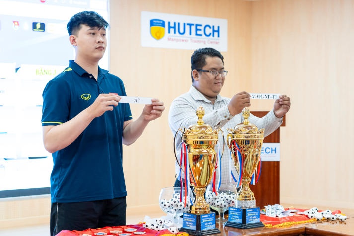 Giải thể thao chào đón tân sinh viên năm học 2024-2025 hoàn tất bốc thăm thi đấu 55