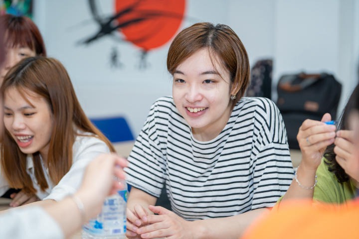 Sinh viên Khoa Nhật Bản học nâng cao kỹ năng giao tiếp cùng thực tập sinh người bản xứ 44
