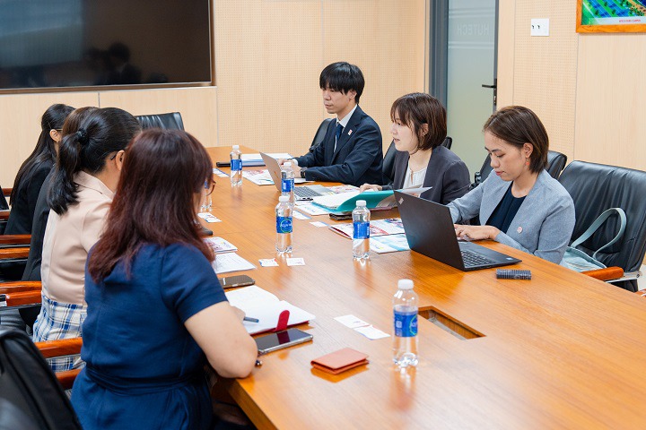Khoa Nhật Bản học HUTECH tiếp đón và làm việc cùng đoàn Cục Kinh tế, Thương mại và Công nghiệp vùng Kansai (Nhật Bản) 60