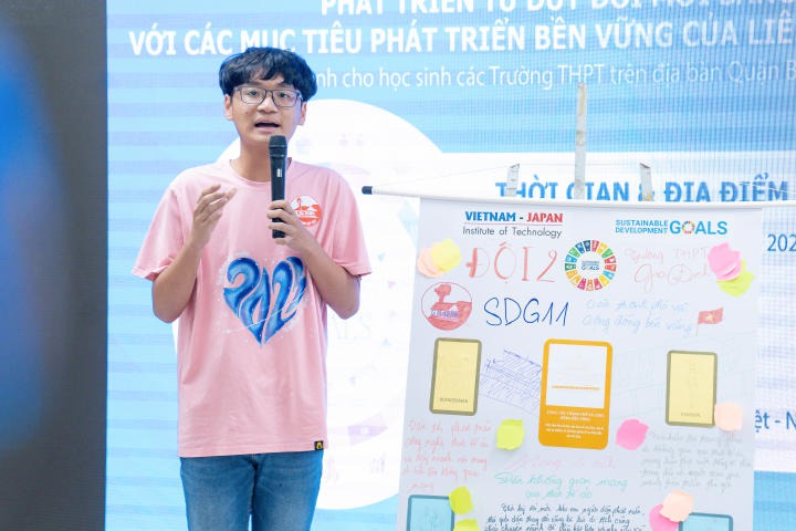 Học sinh các trường THPT chinh phục thử thách phát triển tư duy đổi mới sáng tạo cùng Viện Công nghệ Việt Nhật 105