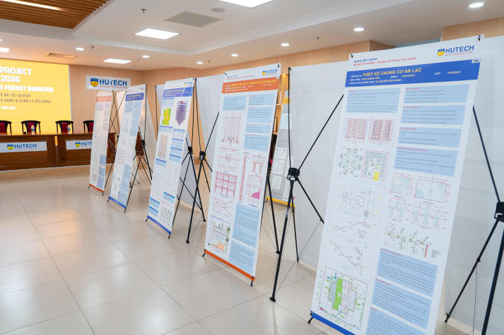 Capstone Project Showcase 2026: Khẳng định bản lĩnh sinh viên Xây dựng HUTECH 21