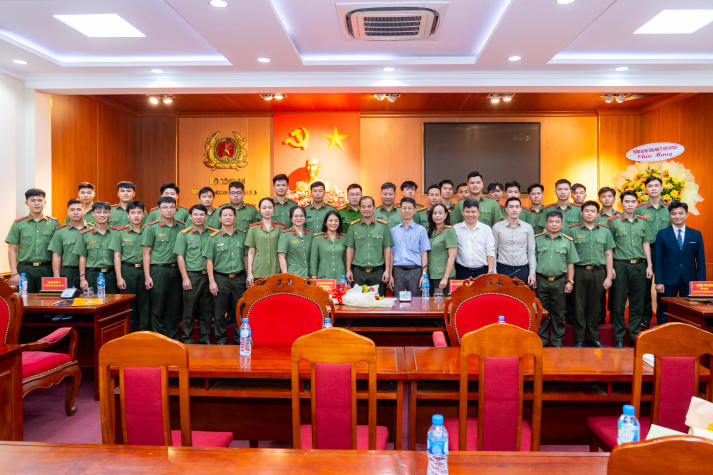 Khai giảng Chương trình đào tạo từ xa - Hợp tác bền chặt giữa HUTECH và Đại học An ninh nhân dân 64