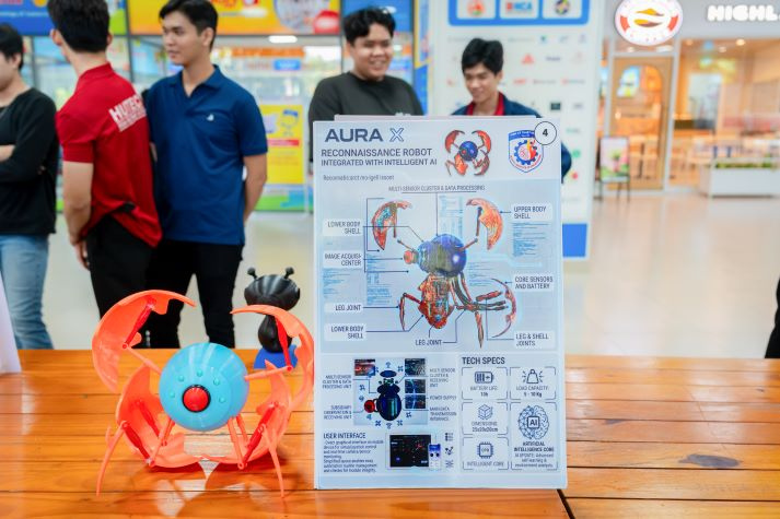[Video] Sinh viên sáng tạo giải pháp cho giao thông xanh và cứu hộ tại Chung kết “Thiết kế công nghiệp 2026” 102