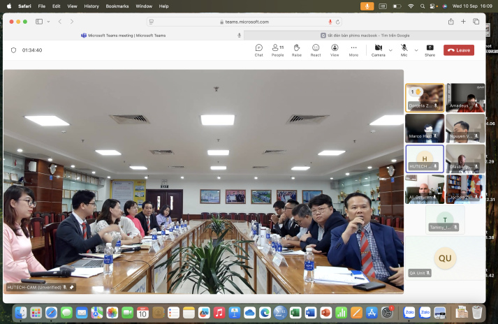 HUTECH tổ chức khai mạc chương trình đánh giá ngoài kiểm định chất lượng 4 chương trình đào tạo trình độ đại học theo tiêu chuẩn FIBAA 91
