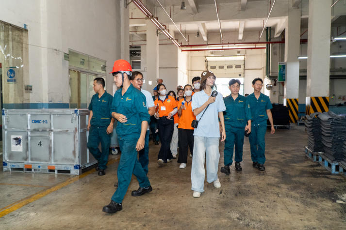 Tham quan Công ty TNHH Jinyu Tire (Việt Nam), sinh viên Khoa Trung Quốc học tìm hiểu môi trường làm việc thực tế 75