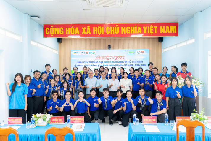 Chiến sĩ Mùa hè xanh HUTECH bắt tay thực hiện các công trình ý nghĩa tại Đồng Tháp và TP.HCM 110