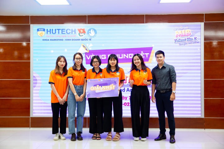 Những thứ hạng cao nhất đã tìm được chủ nhân HUTECH 1