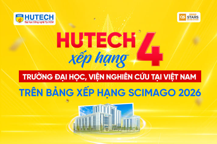 HUTECH xếp hạng 04 trong 68 trường Đại học, Viện nghiên cứu tại Việt Nam trên Bảng xếp hạng SCImago 2026 9