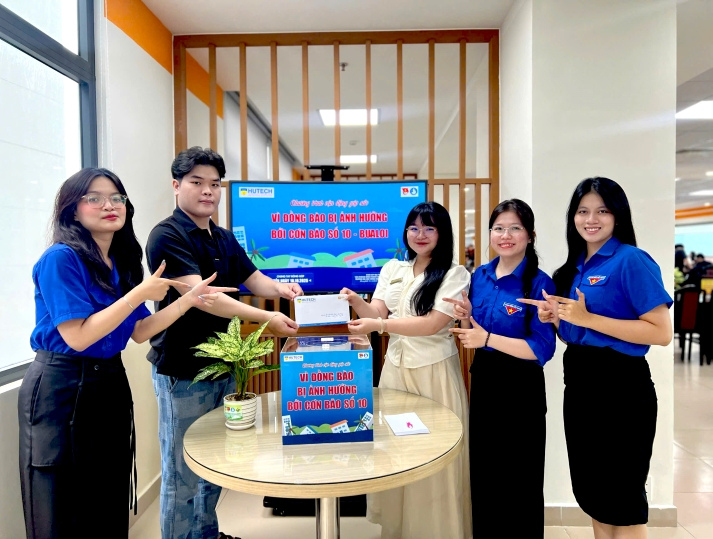 Tuổi trẻ HUTECH kêu gọi chung tay khắc phục hậu quả bão Bualoi: Mỗi đóng góp - Một yêu thương gửi trao 28