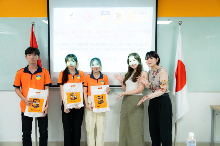 Khoa Nhật Bản học HUTECH hợp tác Nghiên cứu Khoa học Quốc tế cấp sinh viên với Đại học Hosei (Nhật Bản) 61