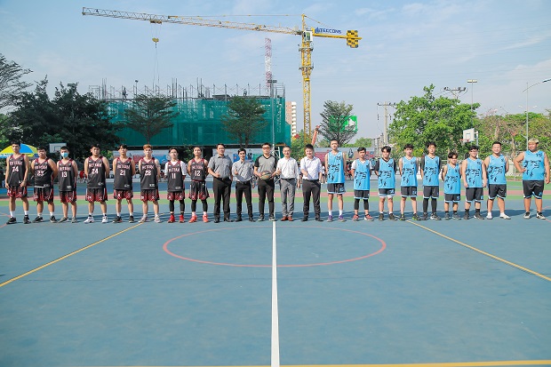 Giải Thể thao Chào đón Tân Sinh viên HUTECH chính thức khởi tranh môn Bóng chuyền và Bóng rổ 110