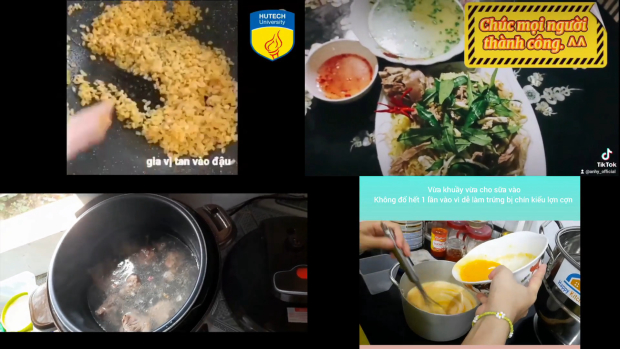 Dạo “food tour” online tại vòng Chung kết cuộc thi Sinh viên vào bếp 46