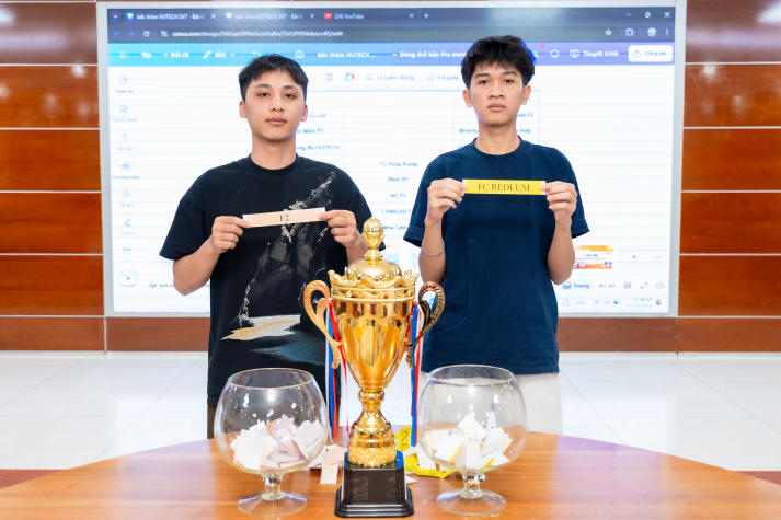 [Giải Bóng đá Sinh viên HUTECH năm 2025] Hoàn tất bốc thăm, sẵn sàng “lăn bóng” ngày 15/7 66