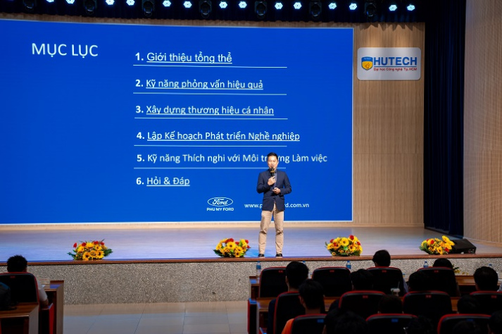 [Video] CEO Ford Phú Mỹ “mở hộp” bí kíp chinh phục nhà tuyển dụng cho sinh viên HUTECH 32