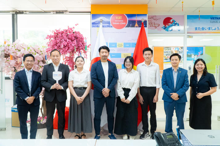 Thắt chặt hợp tác với doanh nghiệp Nhật Bản, VJIT nâng cao cơ hội tiệm cận môi trường làm việc quốc tế cho sinh viên 90