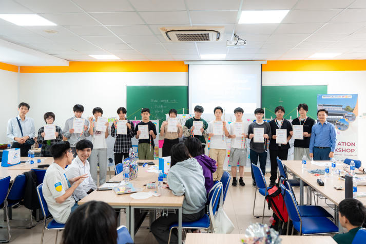 Khám phá Metro, sáng tạo giải pháp: Sinh viên Việt Nam - Nhật Bản mang đến loạt dự án đổi mới 162