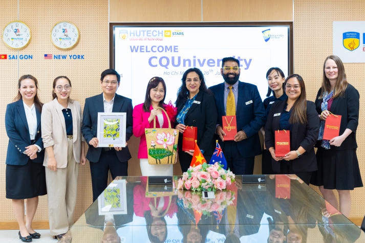 HUTECH ký kết MOU cùng Central Queensland University Australia (Úc) 131