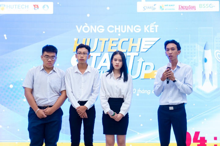 Nhóm sinh viên Khoa Tài chính - Thương mại trở thành Tân Quán quân HUTECH Startup Wings 2023 85