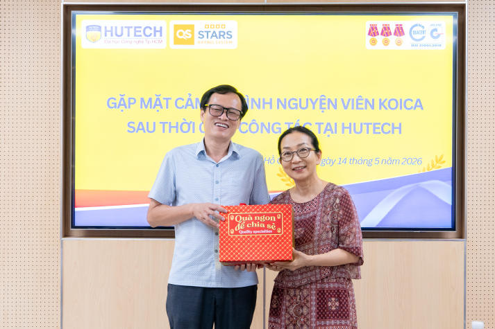 HUTECH gặp gỡ, tri ân hai tình nguyện viên KOICA sau hành trình gắn bó nhiều kỷ niệm 46