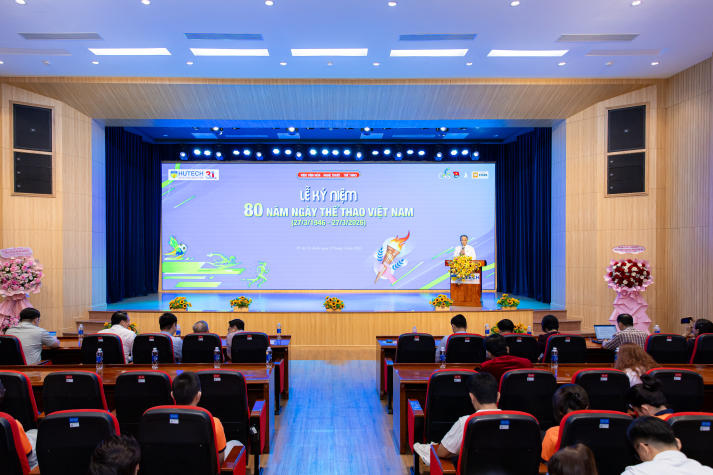 HUTECH tiếp lửa tinh thần thể thao nhân kỷ niệm 80 năm Ngày Thể thao Việt Nam 66