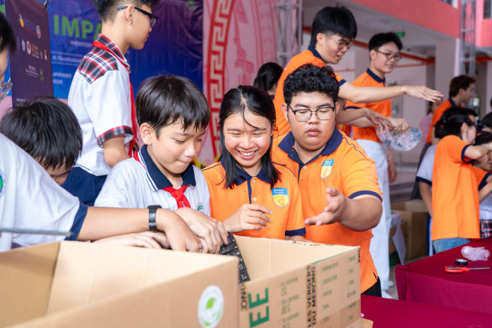 Gần 800 học sinh THCS Phú Mỹ hưởng ứng hoạt động đầu tiên của dự án NEXTGEN IMPACT PROJECT tại Việt Nam 68