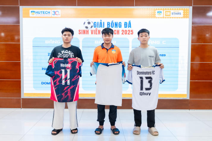 [Giải Bóng đá Sinh viên HUTECH năm 2025] Hoàn tất bốc thăm, sẵn sàng “lăn bóng” ngày 15/7 104