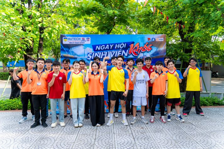 Sinh viên Viện Kỹ thuật bứt phá năng lượng tại “HUTECH Youth Power” 9