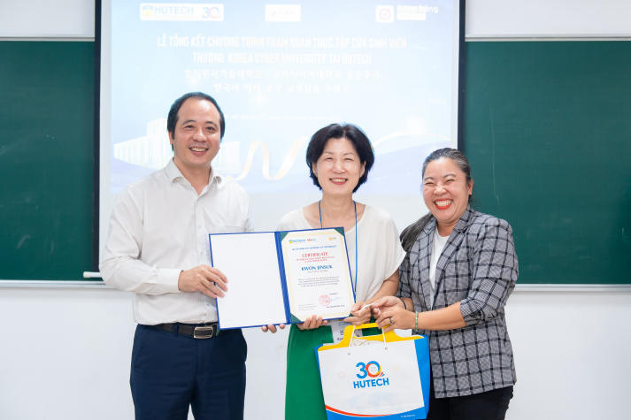 HUTECH and Korea Cyber University conclude educational exchange program 106