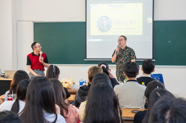 Sinh viên Quan hệ công chúng mở rộng góc nhìn đổi mới thương hiệu cùng Tùng BT 23