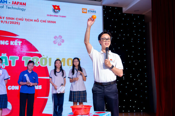 Học sinh các trường phổ thông tại Quận Bình Thạnh hào hứng tham gia cuộc thi về văn hóa Nhật Bản tại HUTECH 89