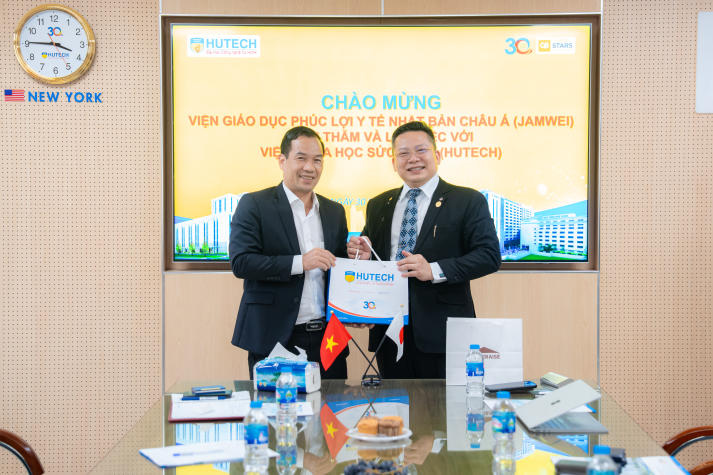 Làm việc cùng Viện JAMWEI (Nhật Bản), HUTECH phát triển cơ hội học tập quốc tế cho sinh viên khối ngành sức khỏe 55