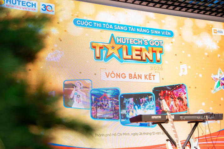 Vòng Bán kết HUTECH’s Got Talent 2026 bùng nổ với những cá tính nghệ thuật đa sắc