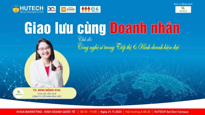 Đối thoại cùng CEO VietGuys - cơ hội “bắt trend” công nghệ số trong tiếp thị & kinh doanh hiện đại vào 21/11 tới 9