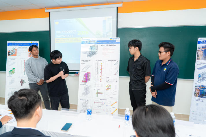 Chạm ngõ nghề nghiệp từ đồ án số: Dấu ấn sinh viên Khoa Xây dựng tại BIM Project Showcase 2026 83