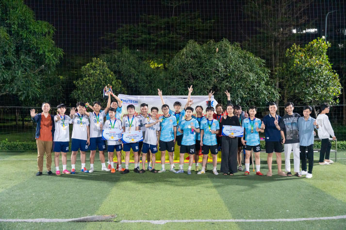 [Ảnh] Bế mạc Hội thao sinh viên Khoa Xây dựng và Viện Khoa học Ứng dụng: Lan tỏa sức trẻ, khép lại mùa giải sôi nổi 38