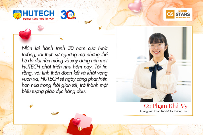 [Video] [HUTECH 30 năm] HUTECH tuổi 30 - kỳ vọng của người đồng hành 127