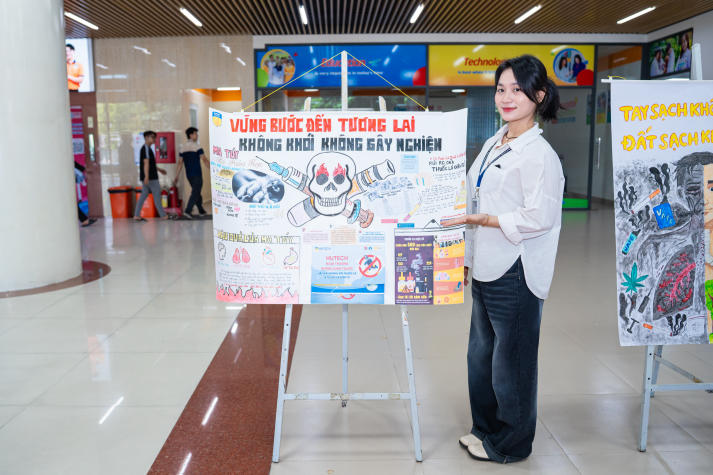 Sinh viên HUTECH lan tỏa thông điệp sống khỏe, nói không với ma túy và thuốc lá điện tử 45
