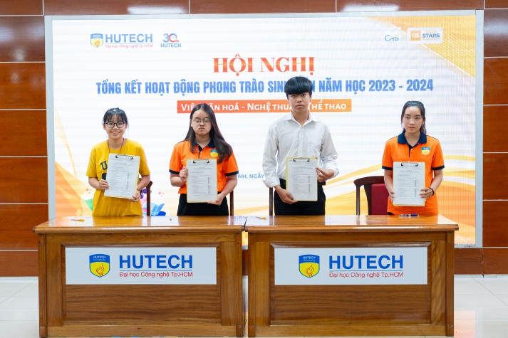 Viện Văn hóa - Nghệ thuật - Thể thao HUTECH tổng kết và phát động phong trào sinh viên năm học 2024-2025 44