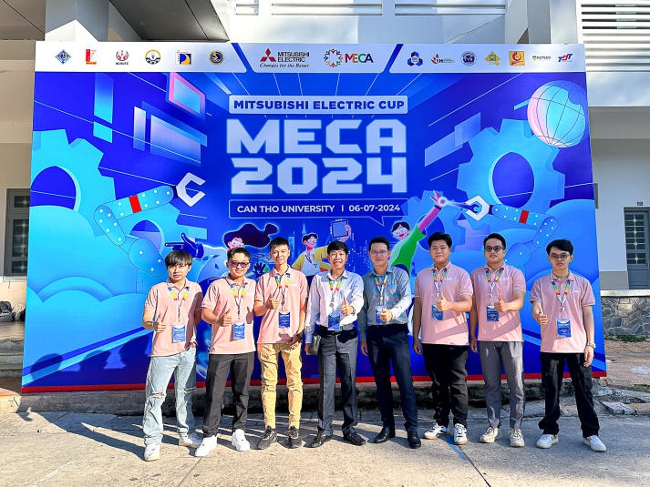 HUTECH Institute of Engineering students shined at MECA 2024 with