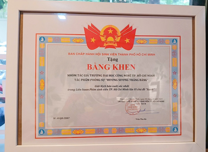 Sinh viên ngành Công nghệ điện ảnh, truyền hình rinh giải thưởng kép tại Liên hoan phim Sinh viên TP.HCM 2025 20