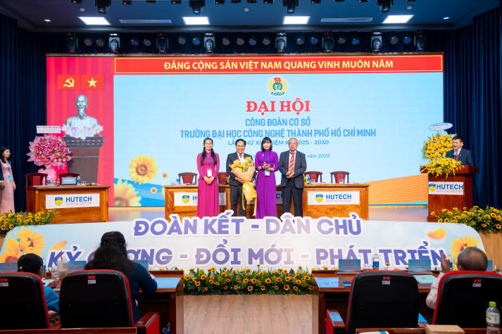 Đại hội Công đoàn HUTECH khóa XI, nhiệm kỳ 2025-2030: Khát vọng đổi mới, hướng đến tổ chức vững mạnh 280